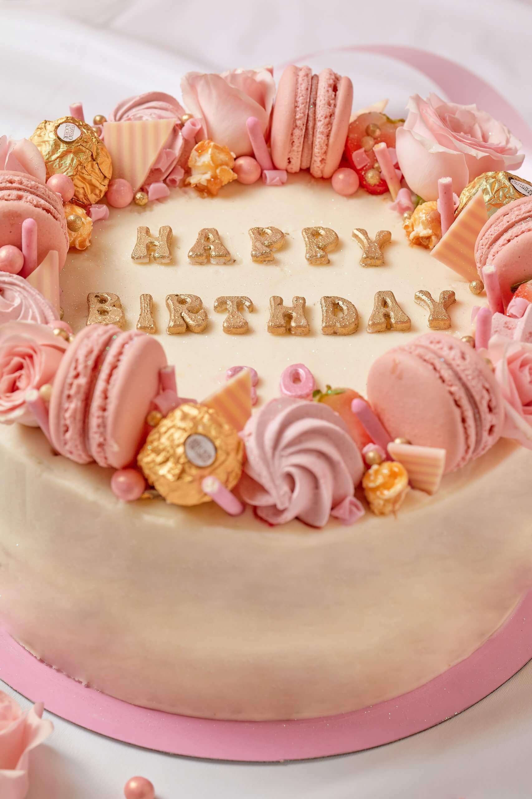 Gold Glitter Happy Anniversary Cake Topper – The Caker's Pantry