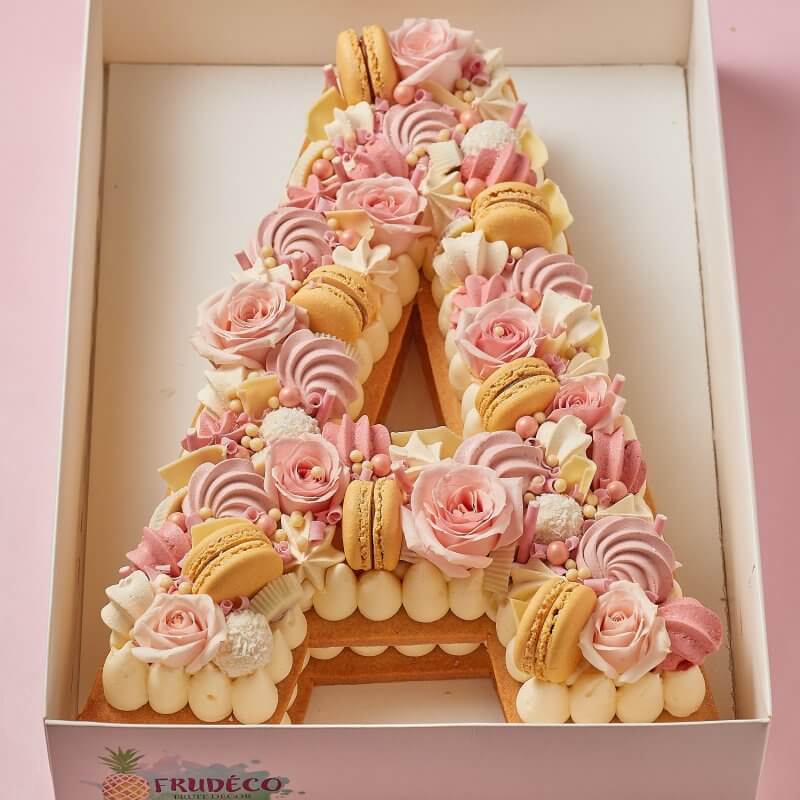 Princess alphabet cake - Decorated Cake by Dadka Cakes - CakesDecor