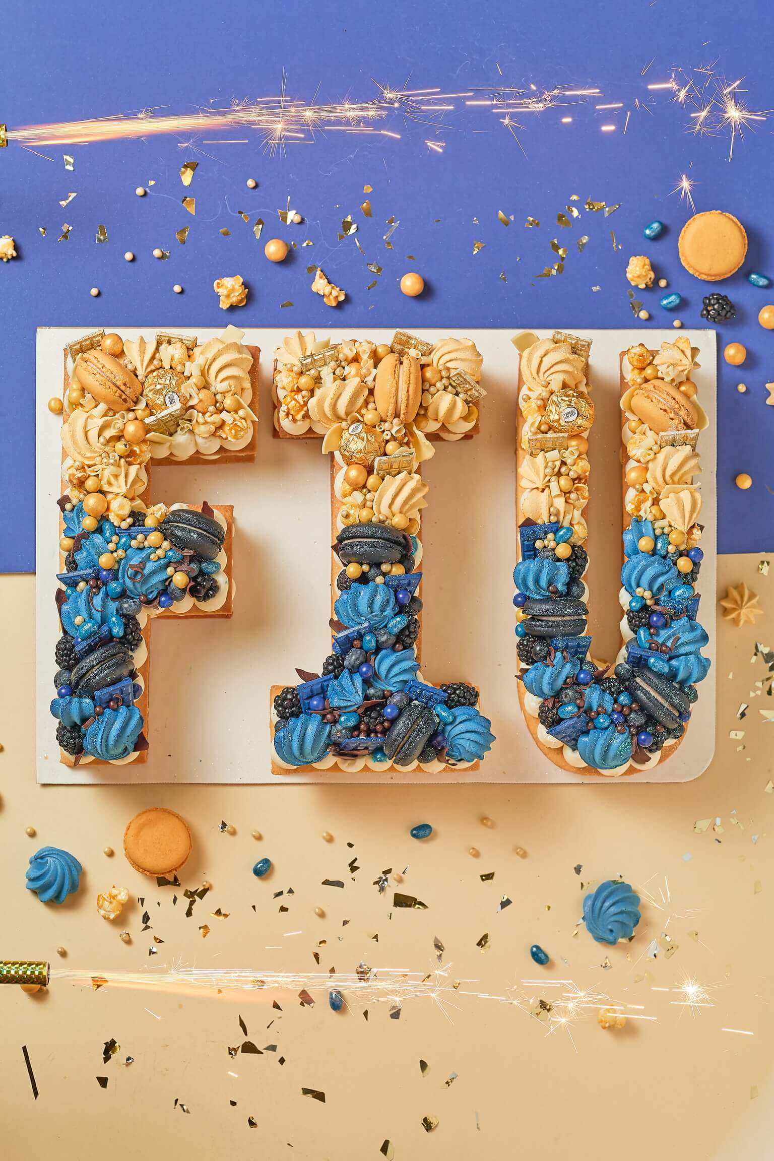 LARGE FIU CAKE